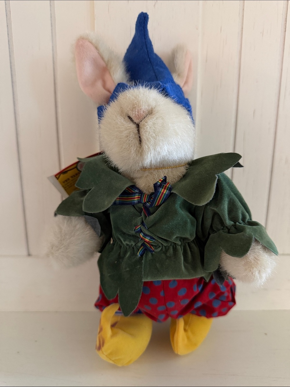 Vintage with tags Hoppy VanderHare “Santa’s Workshop” Elf North American Bear Co
